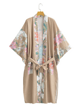 Lockere Kimonokleider aus Polyester im All-in-One-Stil